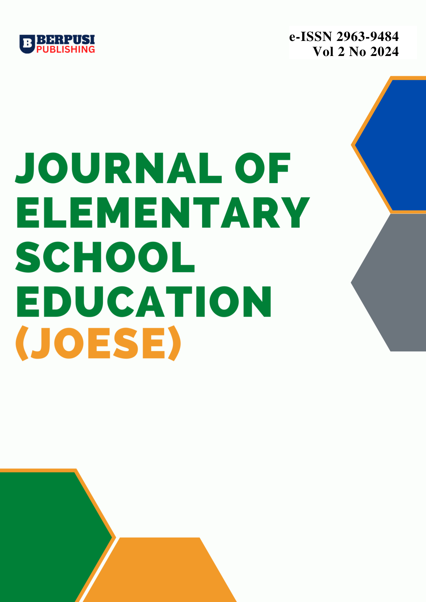 					View In Press Vol 2 No 2 Journal of Elementary School Education, (January, 2024)
				